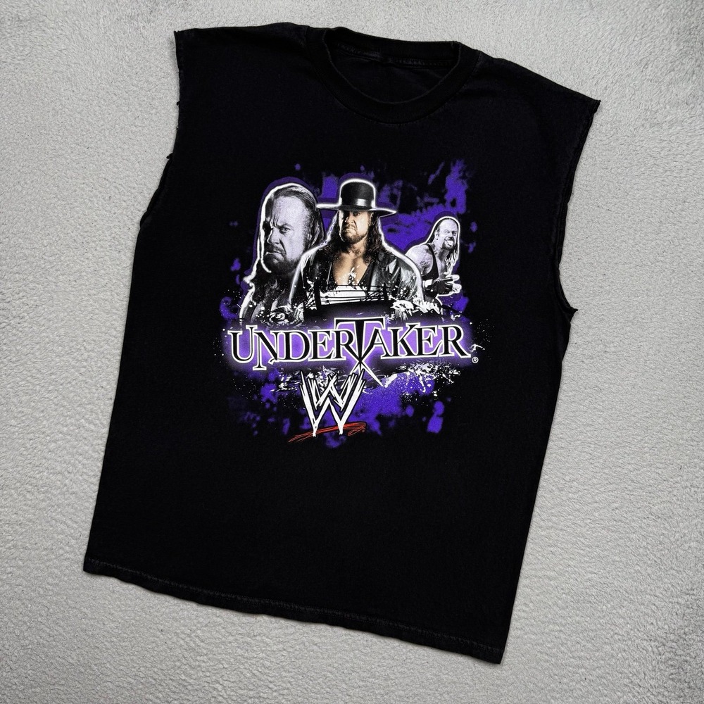 Vintage 2007 WWE The Undertaker Wrestling Tank Top